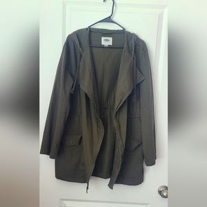 Old Navy Hood Jacket Green size L